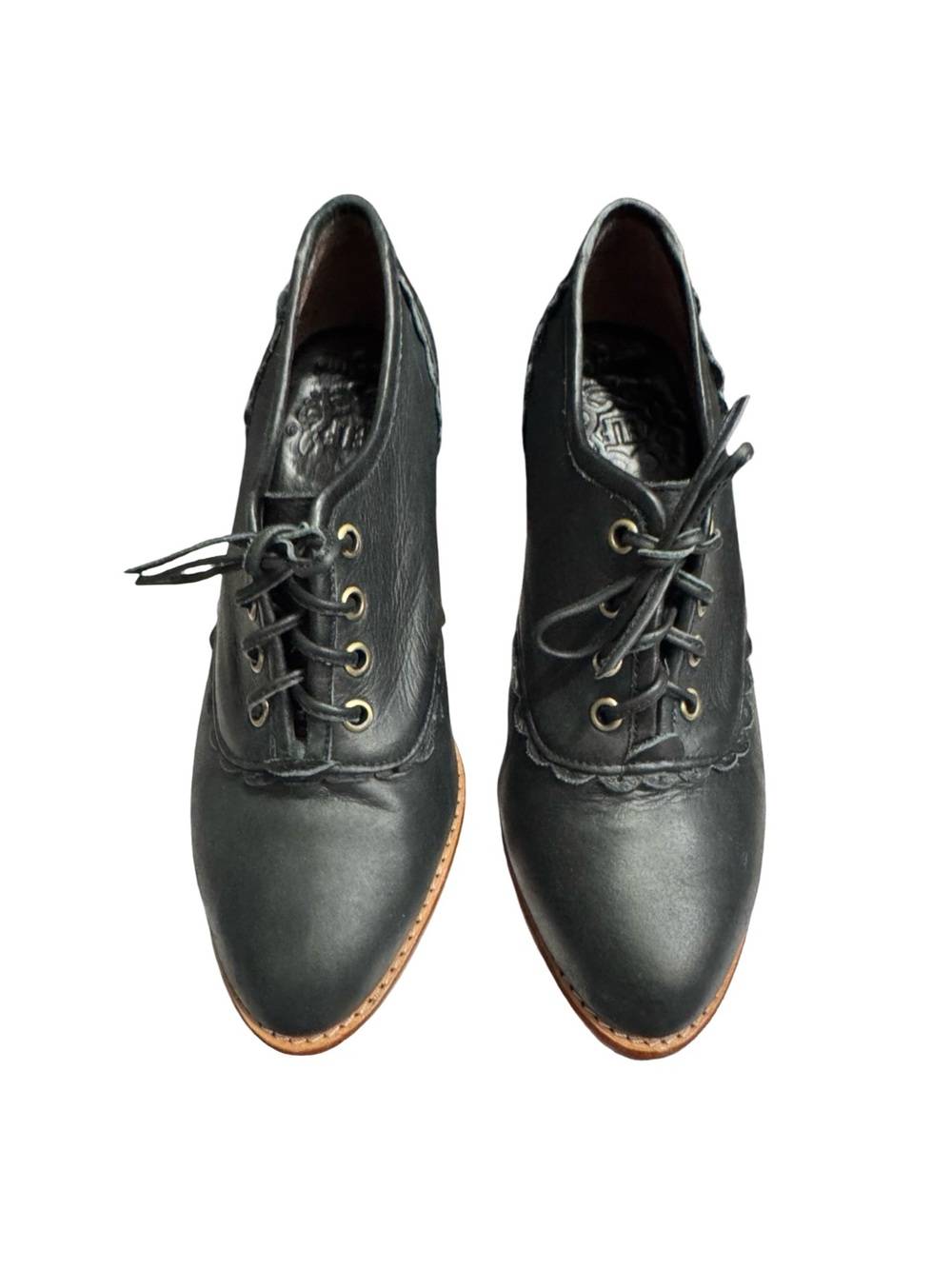Bali Elf Lace Up Oxford Leather Ankle Boots Handmade